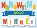 Official NaNoWriMo 2010 Winner